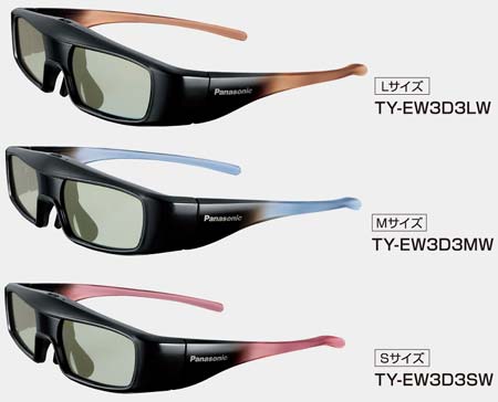 Panasonic представила самые лёгкие 3Д очки в мире - TY-EW3D